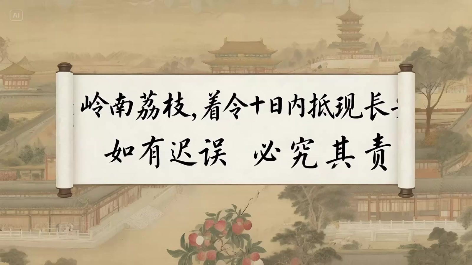 《岭南荔枝》